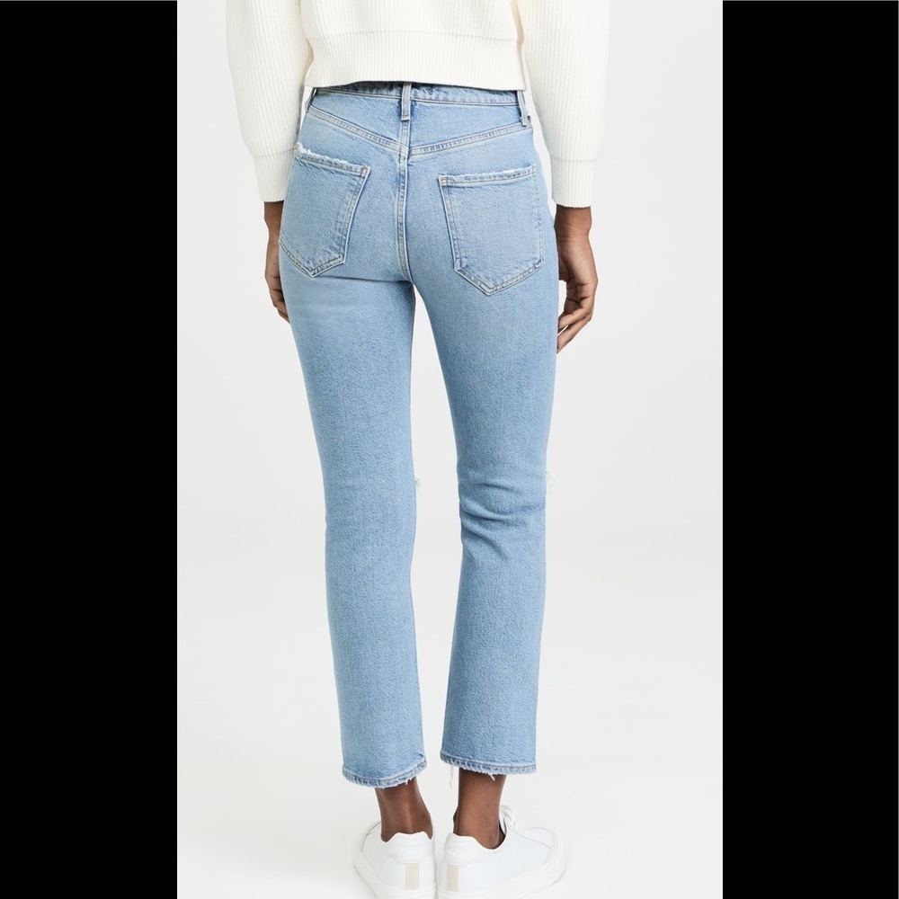 NWT Agolde Riley High Rise Jeans Size 25 - Picture 3 of 15